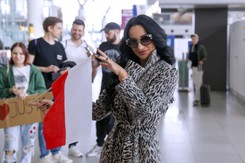 Justyna Steczkowska poleciała już na Eurowizję. Na lotnisku powiedziała ważne słowa