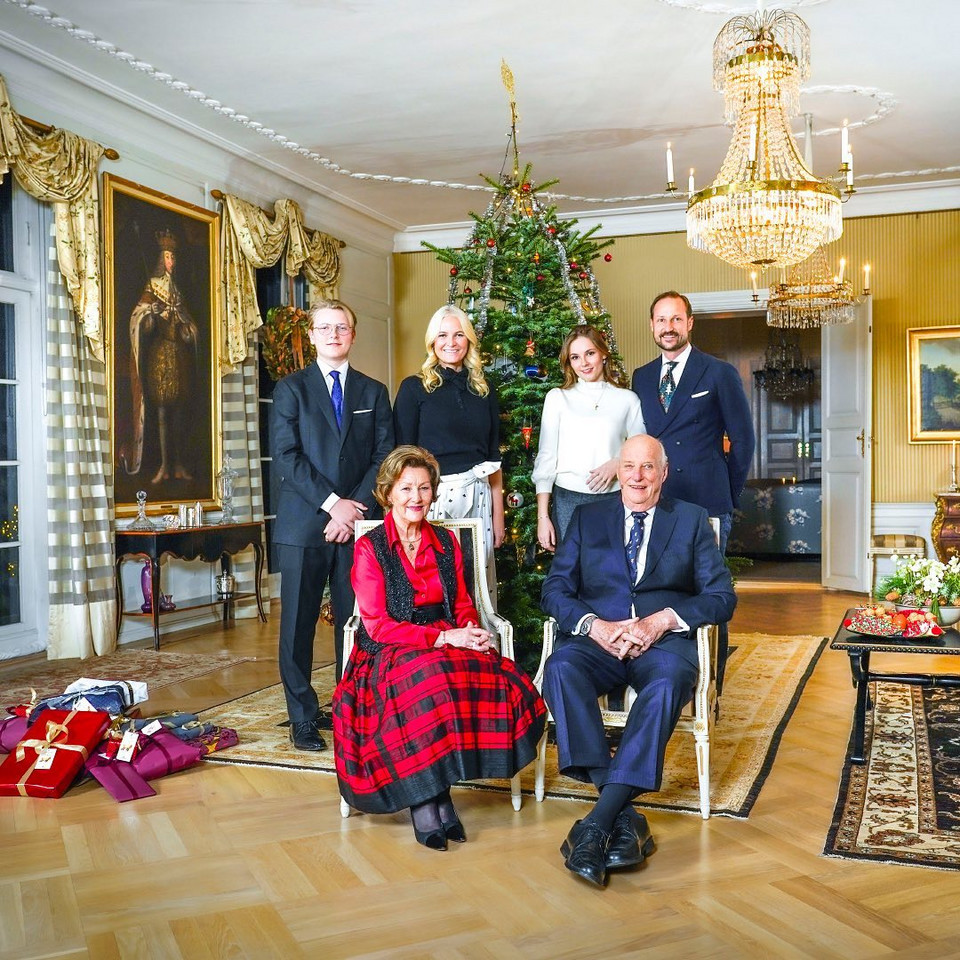 Norweska rodzina królewska spędza święta Bożego Narodzenia w Kongsseteren (Domu Króla)