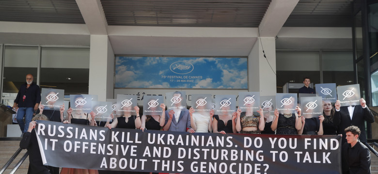 Cannes 2022. Twórcy ukraińskiego filmu "Butterfly Vision" z mocnym, antywojennym protestem