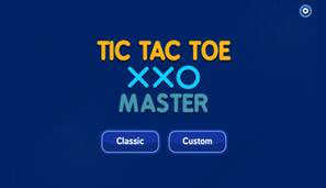 Tic Tac Toe Master