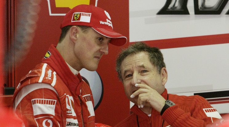 Michael Schumacher és Jean Todt /Fotó: Northfoto