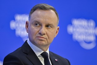 Prezydent Duda w Davos: Polska i Litwa będą zabiegać, by NATO udzieliło Ukrainie gwarancji bezpieczeństwa