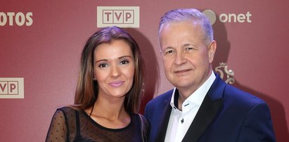 Apoloniusz Tajner z żoną na gali PZPN. Wybrała odważną sukienkę