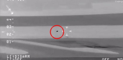 UFO leciało nad Atlantykiem? Wideo