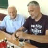 Deda Milovan i Čedomir Jovanović