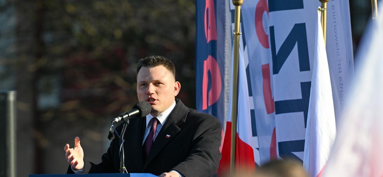Mentzen pędzi w sondażach, ale trafi na ścianę? Ekspert nie ma złudzeń