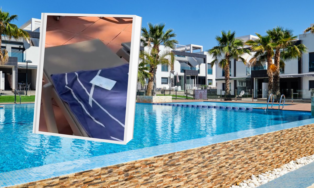 Taką karteczkę znaleźli na ręczniku na leżaku. Ostrzeżenie wprawiło ich w osłupienie