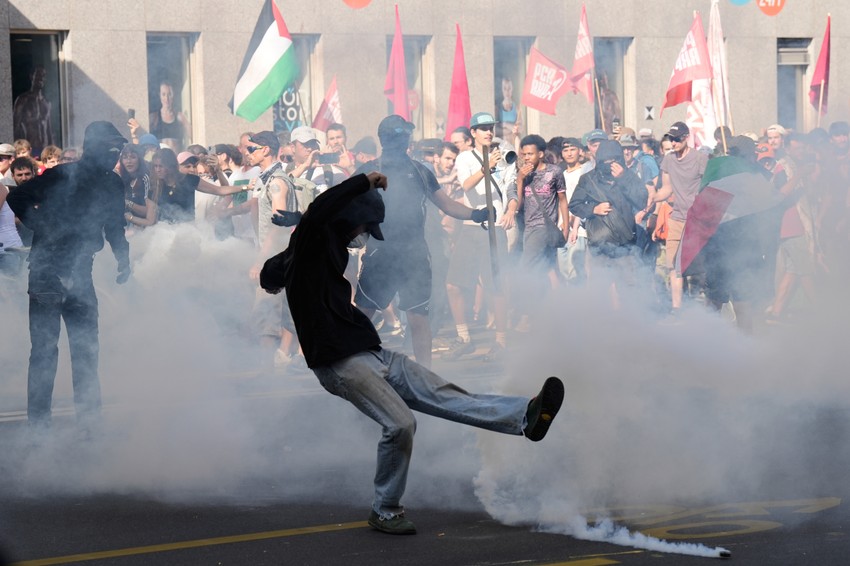 Protest protiv samita G7 u Ženevi 14. juna