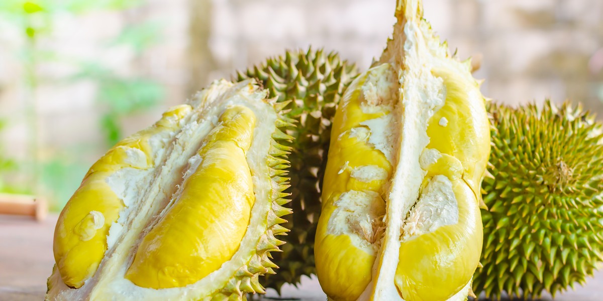 Durian uważany jest za najbardziej śmierdzący owoc na świecie