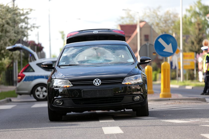 Wypadek w Zielonej Górze