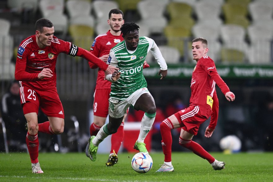 Miedź Legnica w poprzedniej kolejce przegrała w Gdańsku z Lechią 0:4