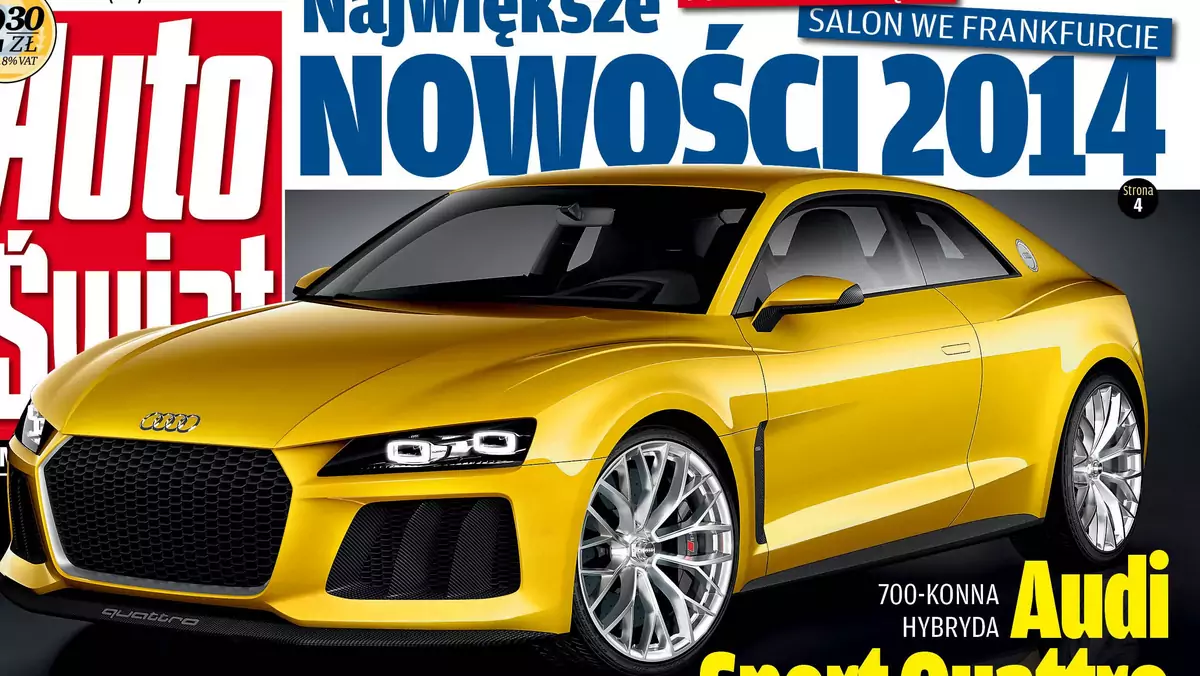 Nowy numer tygodnika Auto Świat 37/2013 już w kioskach i na tabletach!