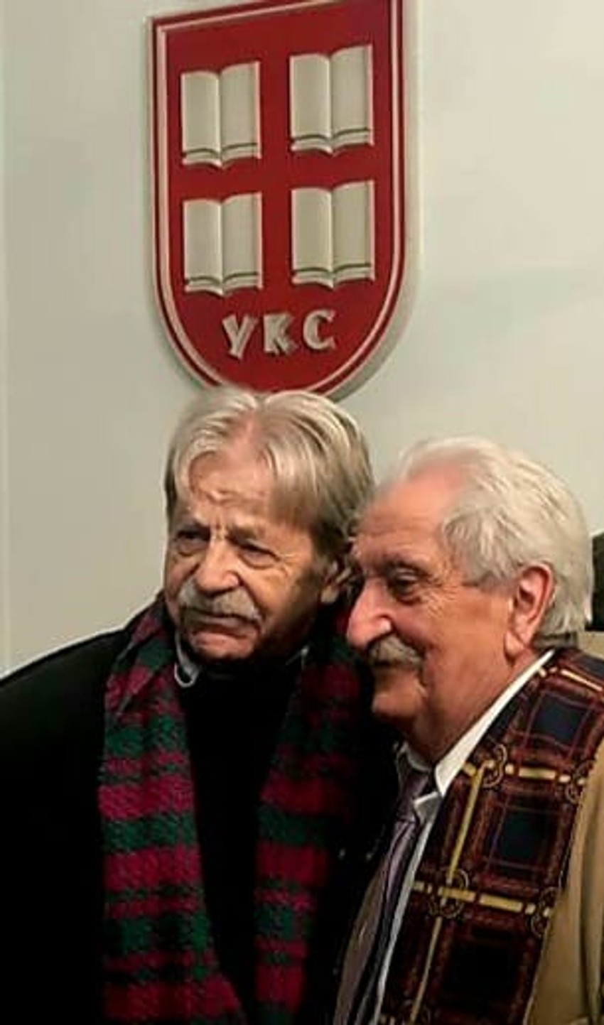 Ljubivoje Ršumović i Pero Zubac