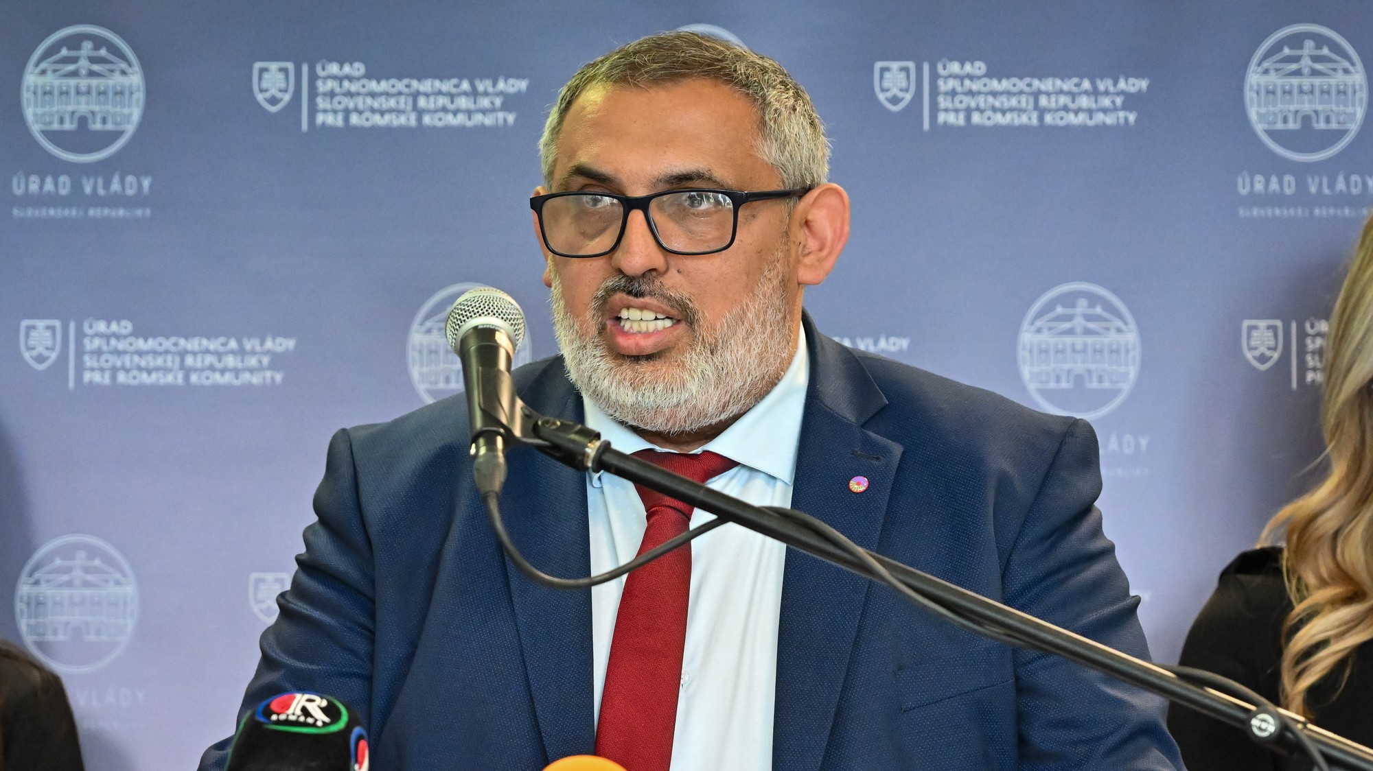 Splnomocnenec vlády SR pre rómske komunity Alexander Daško.