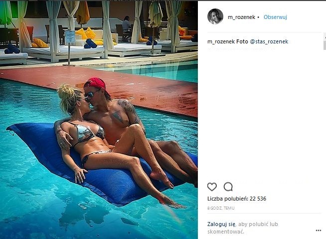 Małgorzata Rozenek i Radosław Majdan na wakacjach