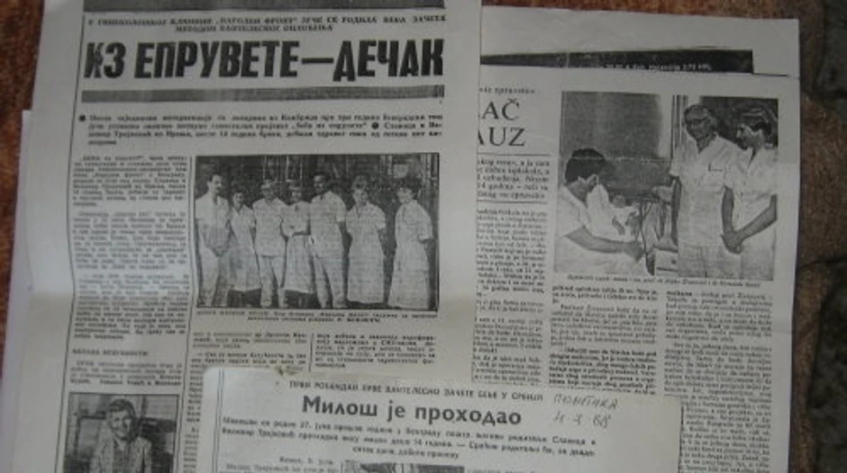 Juna 1987. Miloš je bio glavna vest u SFRJ