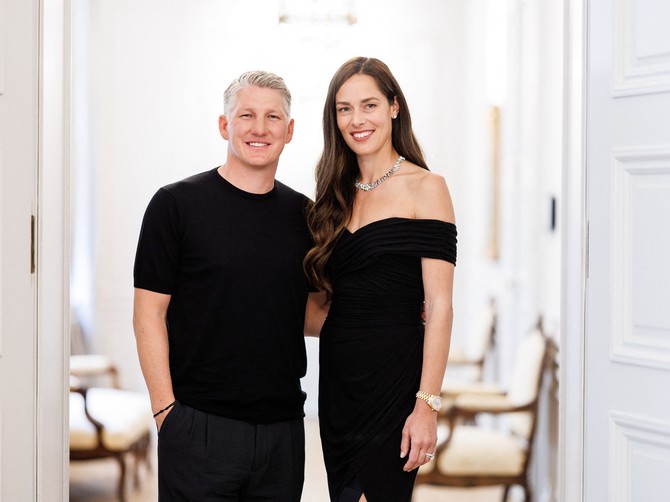 Ana Ivanović i Bastijan Švajnštajger