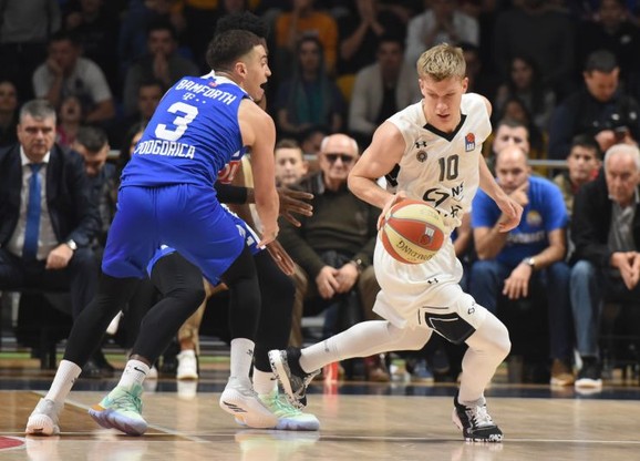 KK Budućnost, KK Partizan