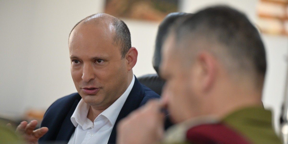 Premier Izraela Naftali Bennett.