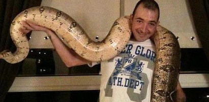 38-latek zaatakował ofiarę wężem boa, inną zgwałcił tysiąc razy