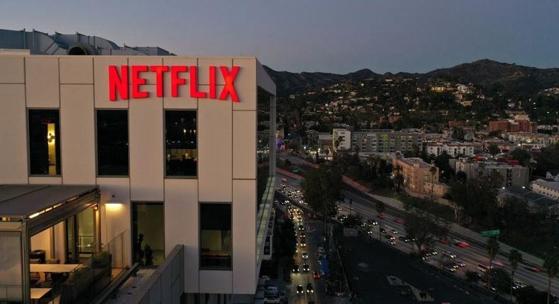 Netflix's office with mountains in the backgroundRobyn Beck/Getty Images