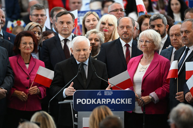 Jarosław Kaczyński w Jasionce