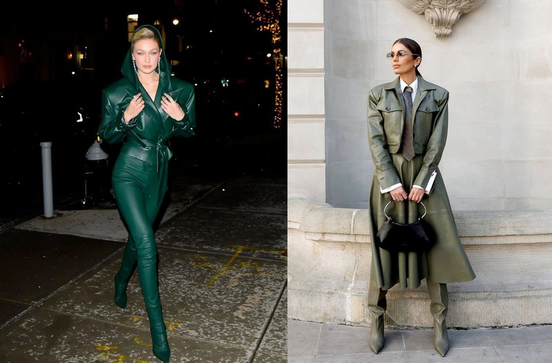 Koža od hlavy po päty je najsexy uniforma jarnej sezóny.