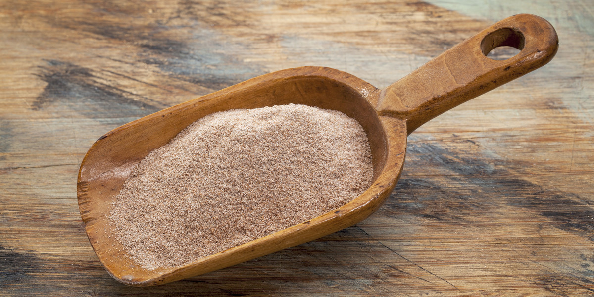 scoop of teff flour