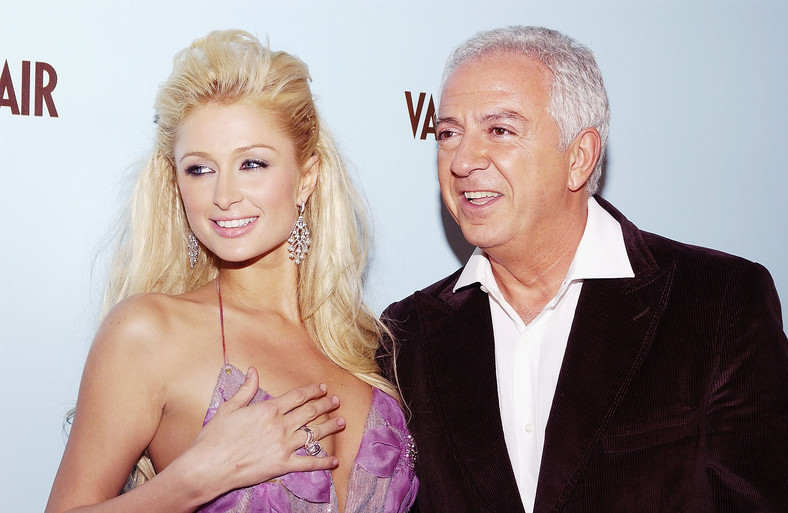 Paul Marciano i Paris Hilton 