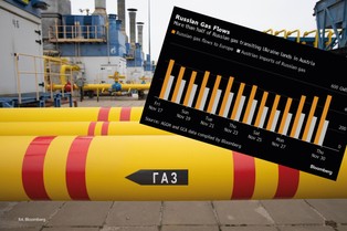 Austria to wielki gazowy hub Kremla. Sprzedaje sąsiadom coraz więcej "krwawego" paliwa