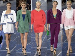 Lagerfeld ciągle w formie! Zachwycająca kolekcja Chanel wiosna/lato 2013