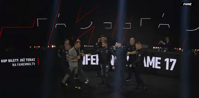 Potężna awantura na konferencji FAME MMA. Jóźwiak i Boxdel skoczyli sobie do gardeł. Musiała rozdzielać ich ochrona [WIDEO]