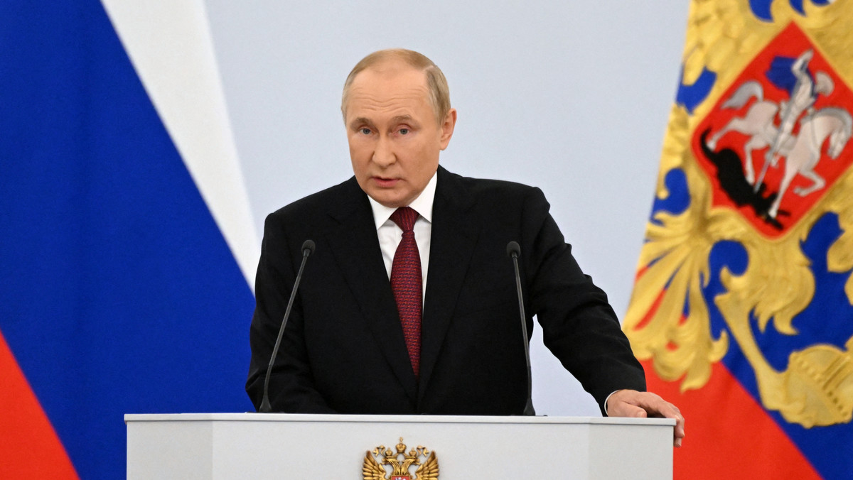 Putin nielegalnie przejmuje okupowane tereny, Ukraina składa wniosek do NATO