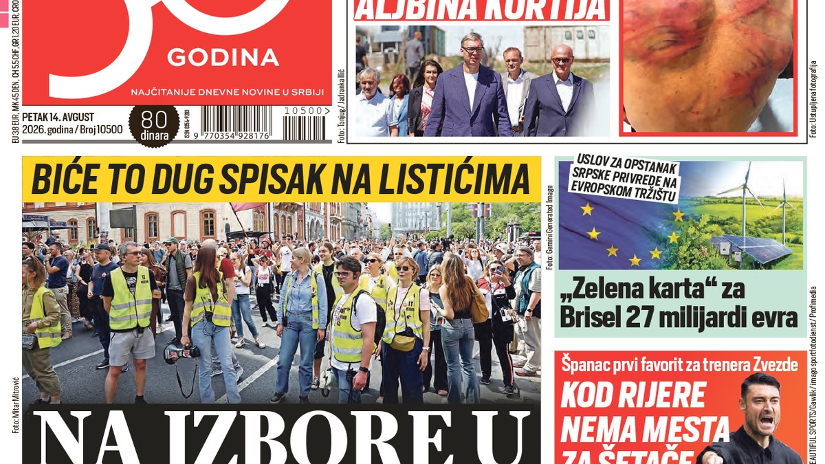 Naslovna Blic