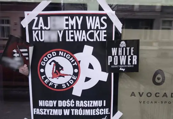 "Nie boimy, ale jesteśmy w szoku". Faszystowski atak na wegańską restaurację w Gdańsku