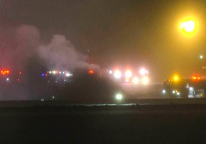 Pad aviona u Mejnu: Hitne službe na licu mesta