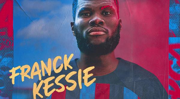 Barcelona unveil Frank Kessie 