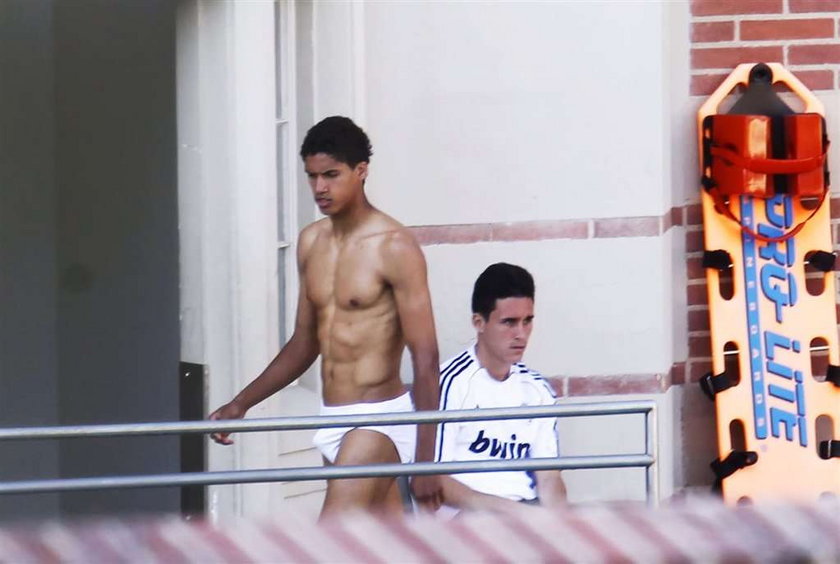 Piłkarze Realu bez ubrania FOTY