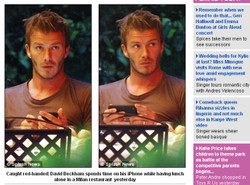 David Beckham przyłapany na zdradzie!