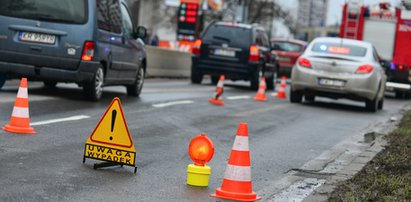 Koszmarne wypadki na małopolskich drogach