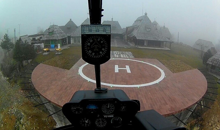 Heliodrom na Mokroj gori