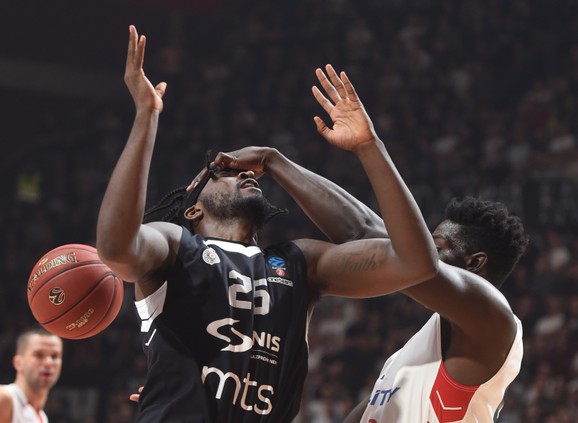 Detalj sa meča KK Partizan - KK Lokomotiva