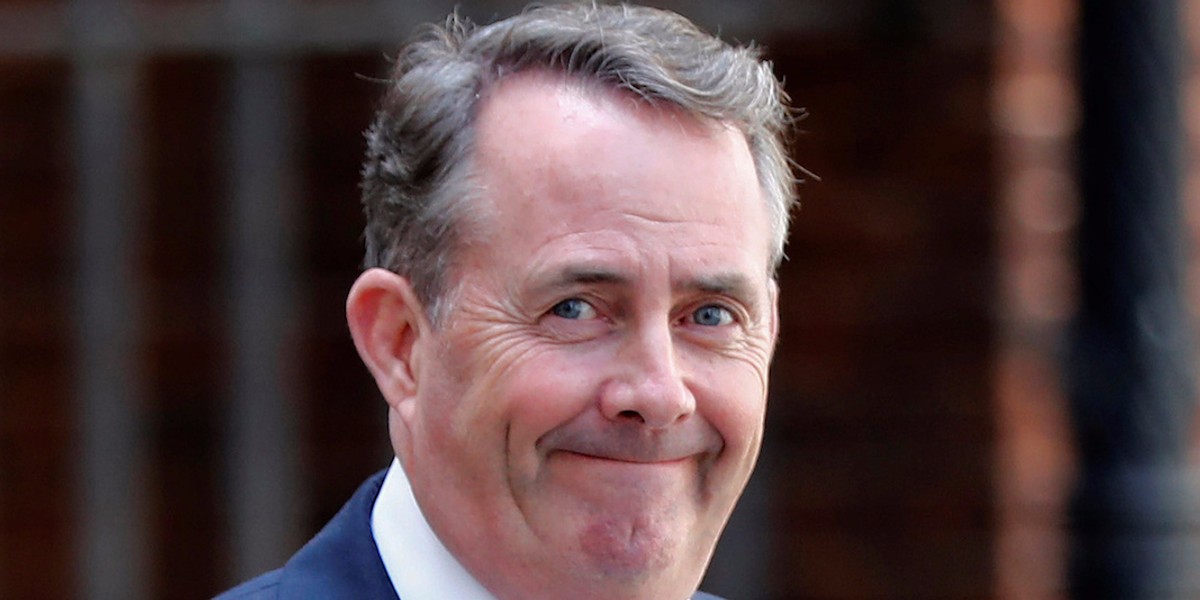 Liam Fox accused of making Brexit 'ransom' demand on Northern Ireland border