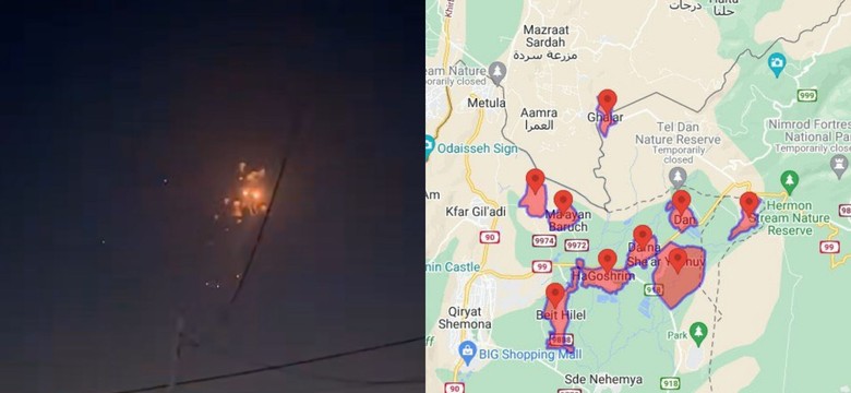 Bombardowanie Izraela. Spadło kilkadziesiąt rakiet