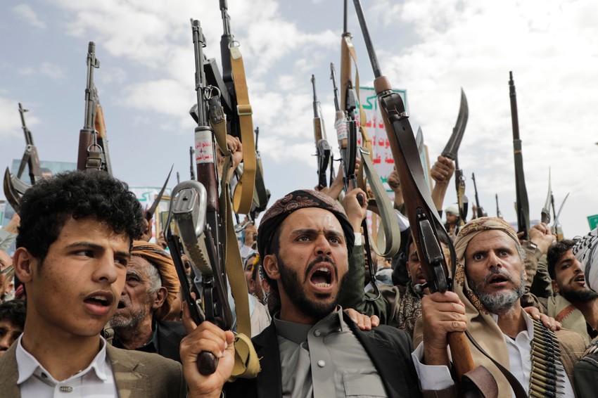 Pristalice Huta u Sani, Jemen