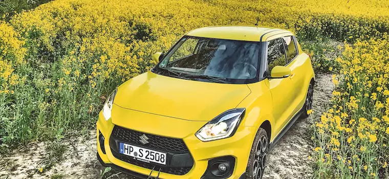 Suzuki Swift Sport - nudny, ale emocjononujący