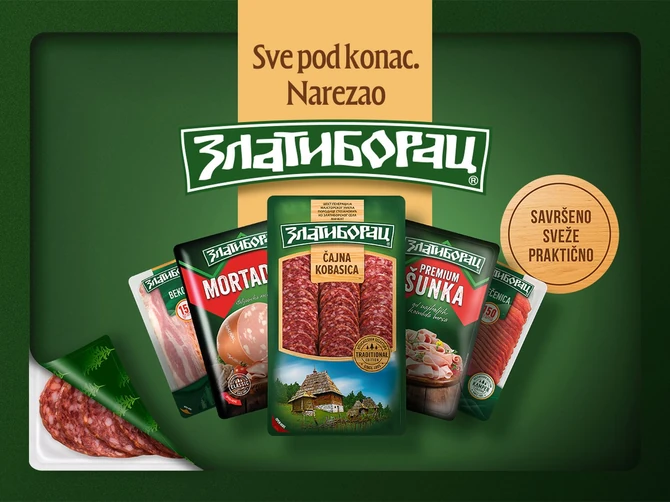Novom kampanjom „Zlatiborac“ podseća na benefite slajs pakovanja: savršeno narezano, sveže upakovano i praktično za sve prilike