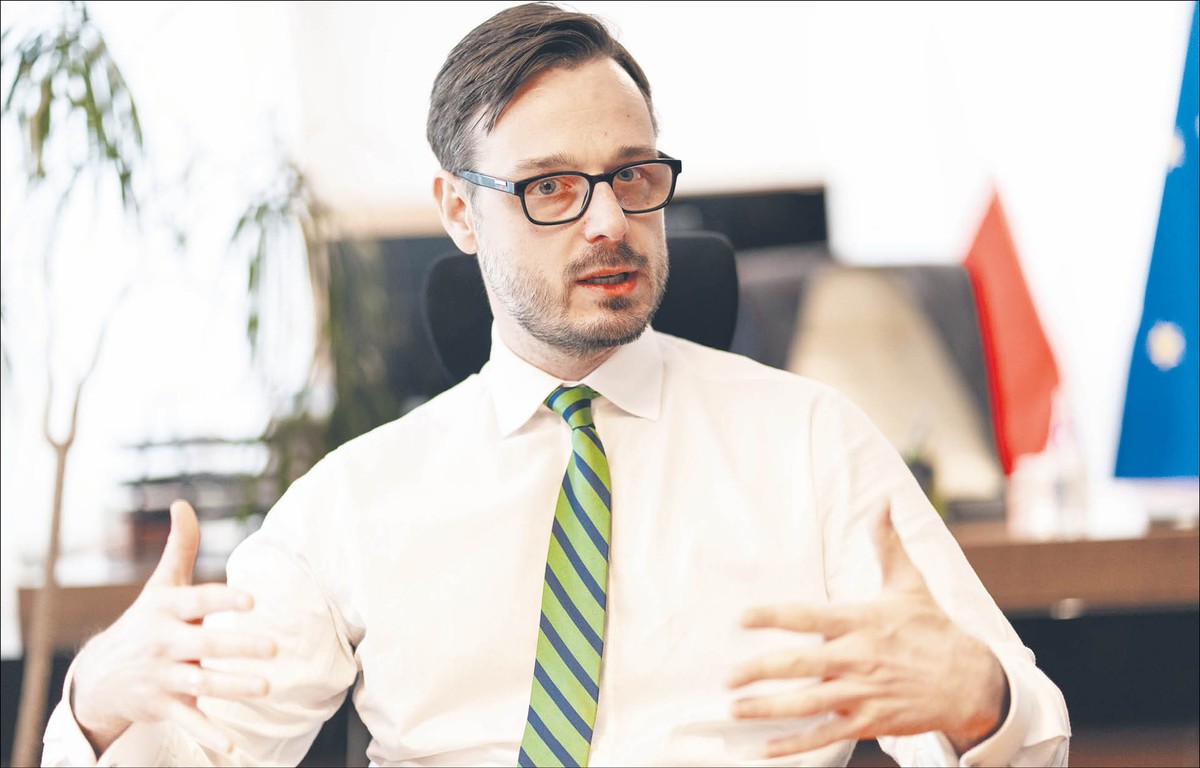 Jakub Jaworowski, minister aktywów państwowych podsumował dzisiaj rok swojej działalności na czele MAP.