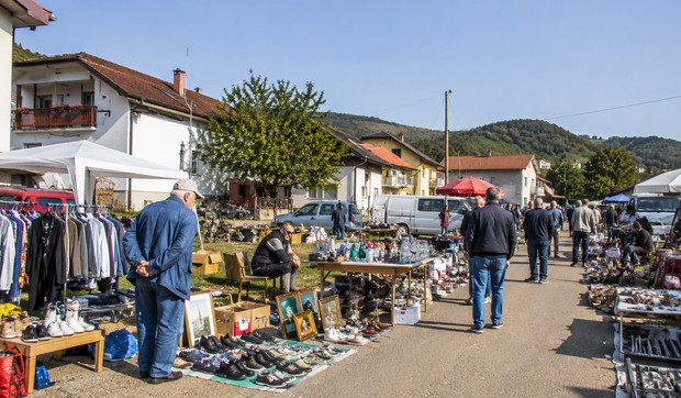 Buvljak - ilustracija