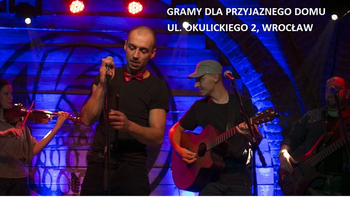 W czwartek, 23 lutego, w siedzibie Fundacji Przyjazny Dom im. Stanisława Jabłonki odbędzie się koncert charytatywny zespołu "W stronę portu". Całkowity dochód z imprezy przeznaczony zostanie na rozbudowę ośrodka organizacji.